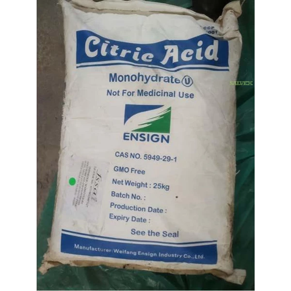 Citric acid monohydrate ( citrun )