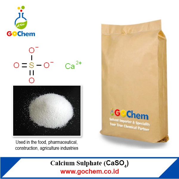 Bahan Kimia Calcium Sulphate atau Kalsium Sulfat