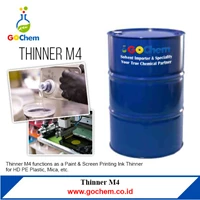 Thinner M4 Pengencer Cat Tinta Sablon Plastik HD PE Mika dll