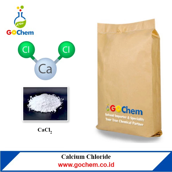Bahan Kimia industri Calcium Chloride 74 % Flake